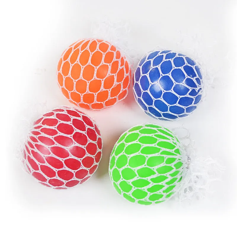 4 PCS Grape Ball Stress Relief Squeeze Toy, TO0085