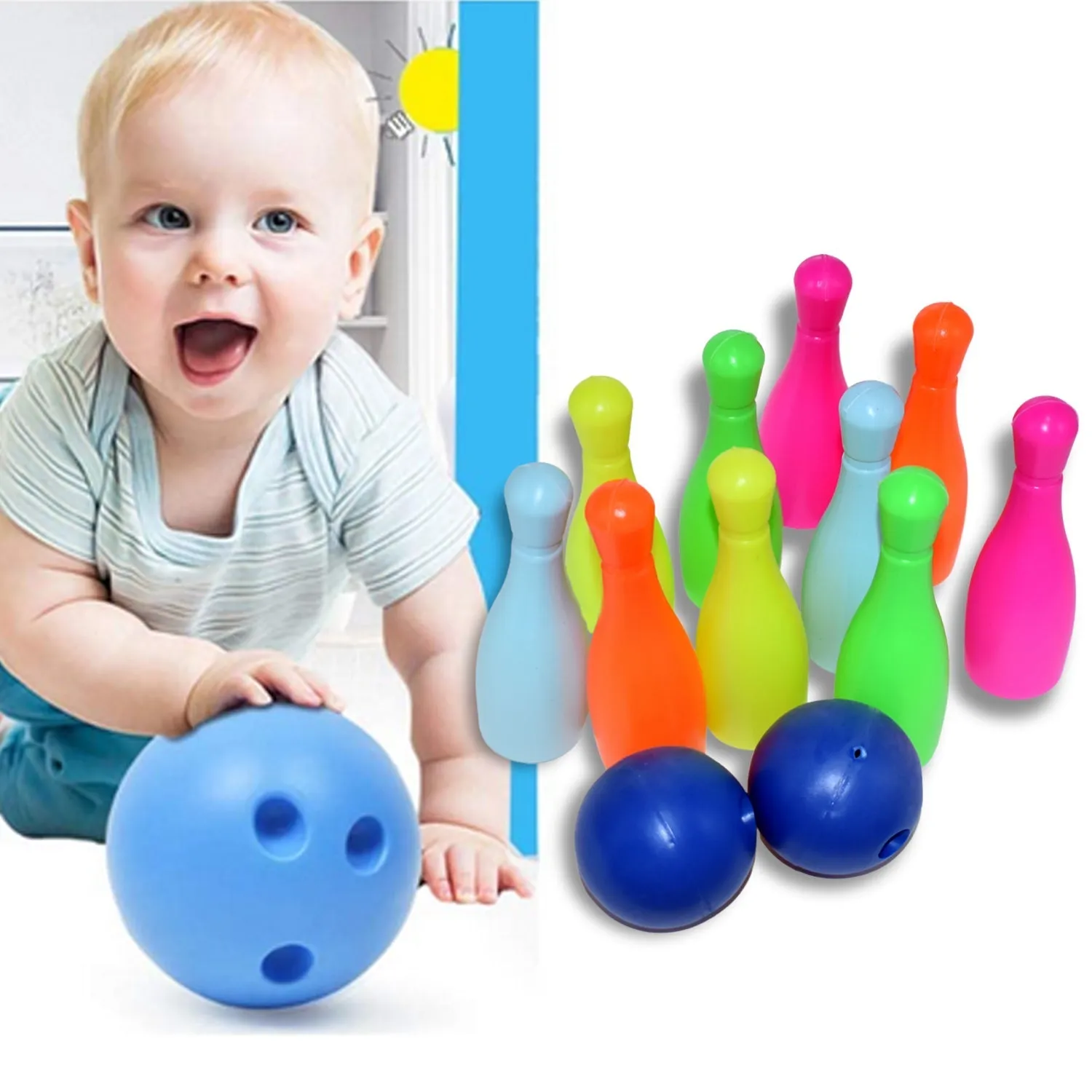 8011 Prime Quality Bowling Game Set for Kids