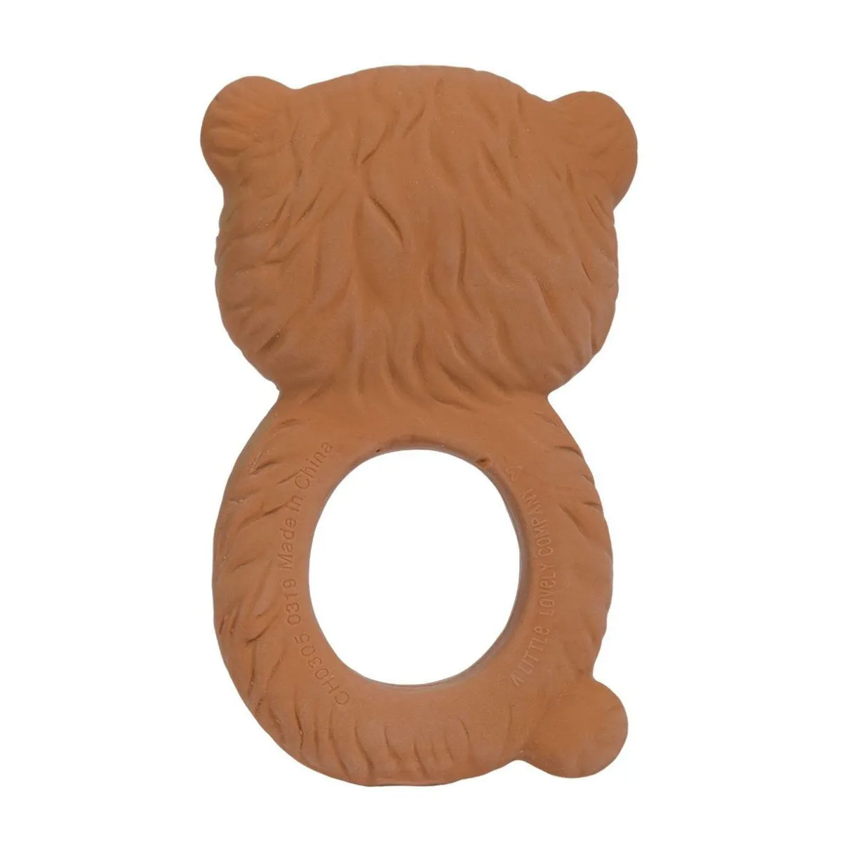 A Little Lovely Company Teether Ring - Bear