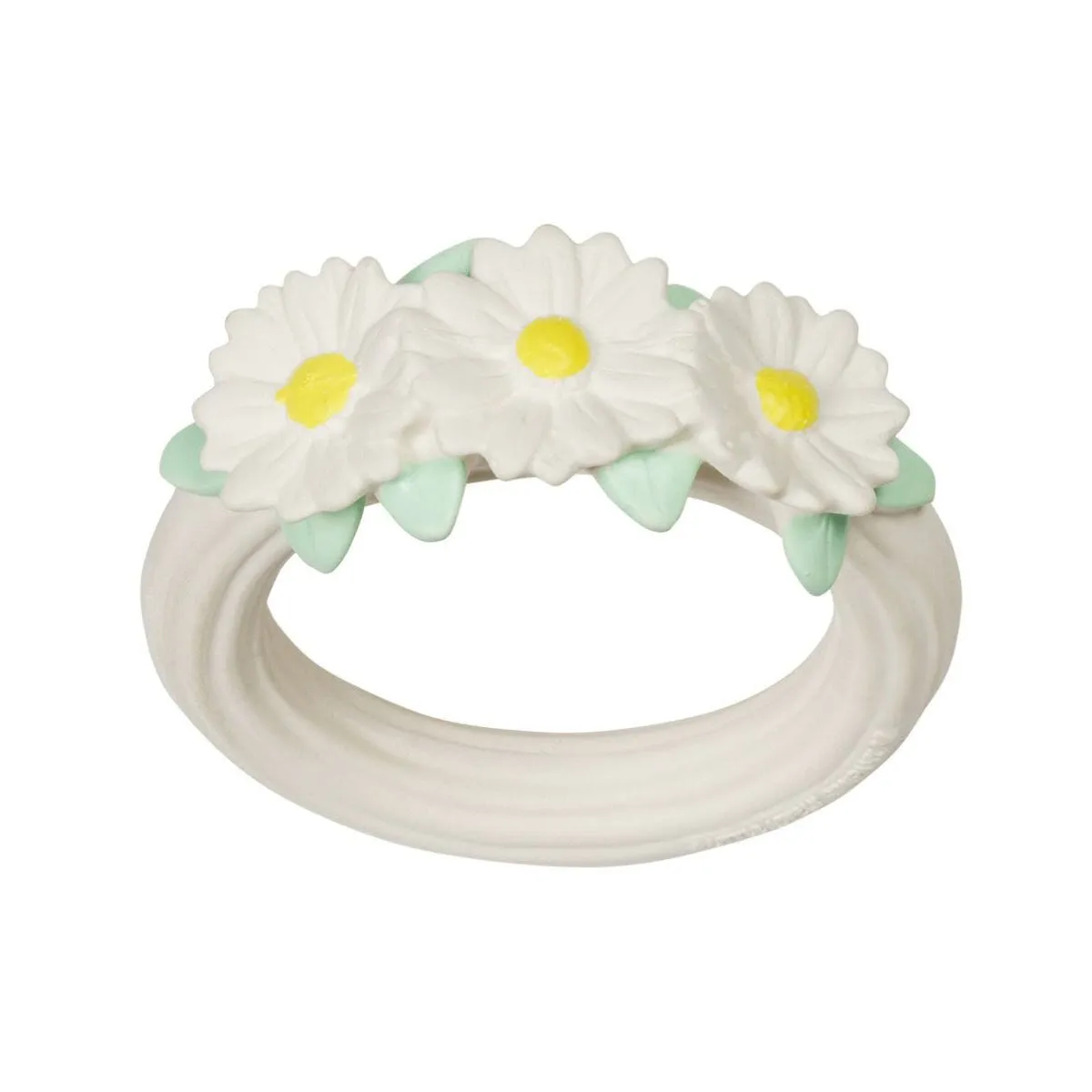 A Little Lovely Company Teething Ring Daisy Chain