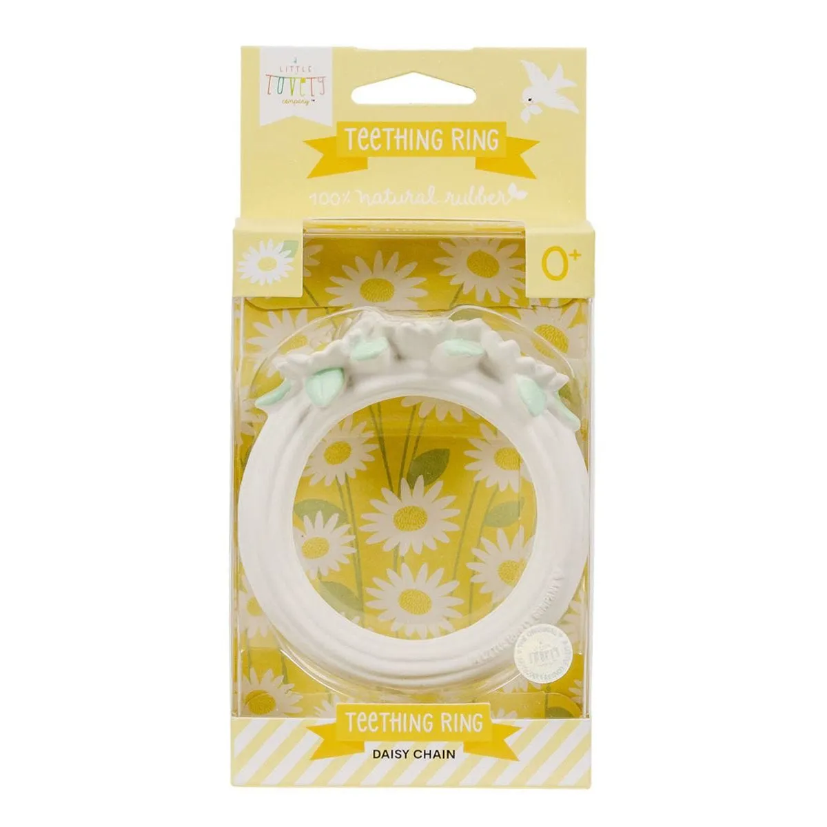 A Little Lovely Company Teething Ring Daisy Chain