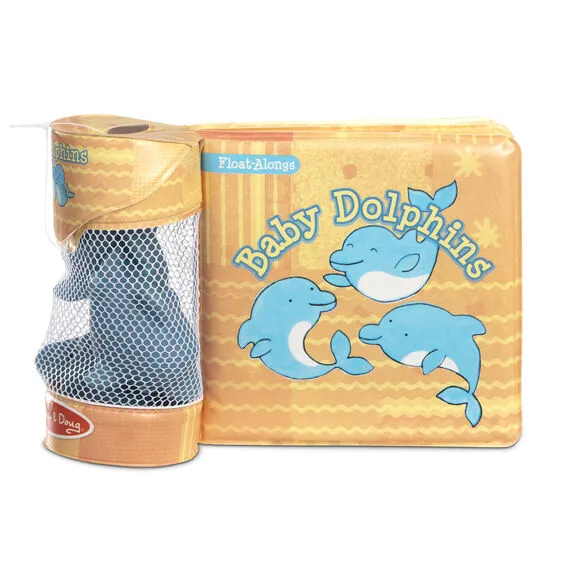 Baby Dolphins Bath Book & Toy