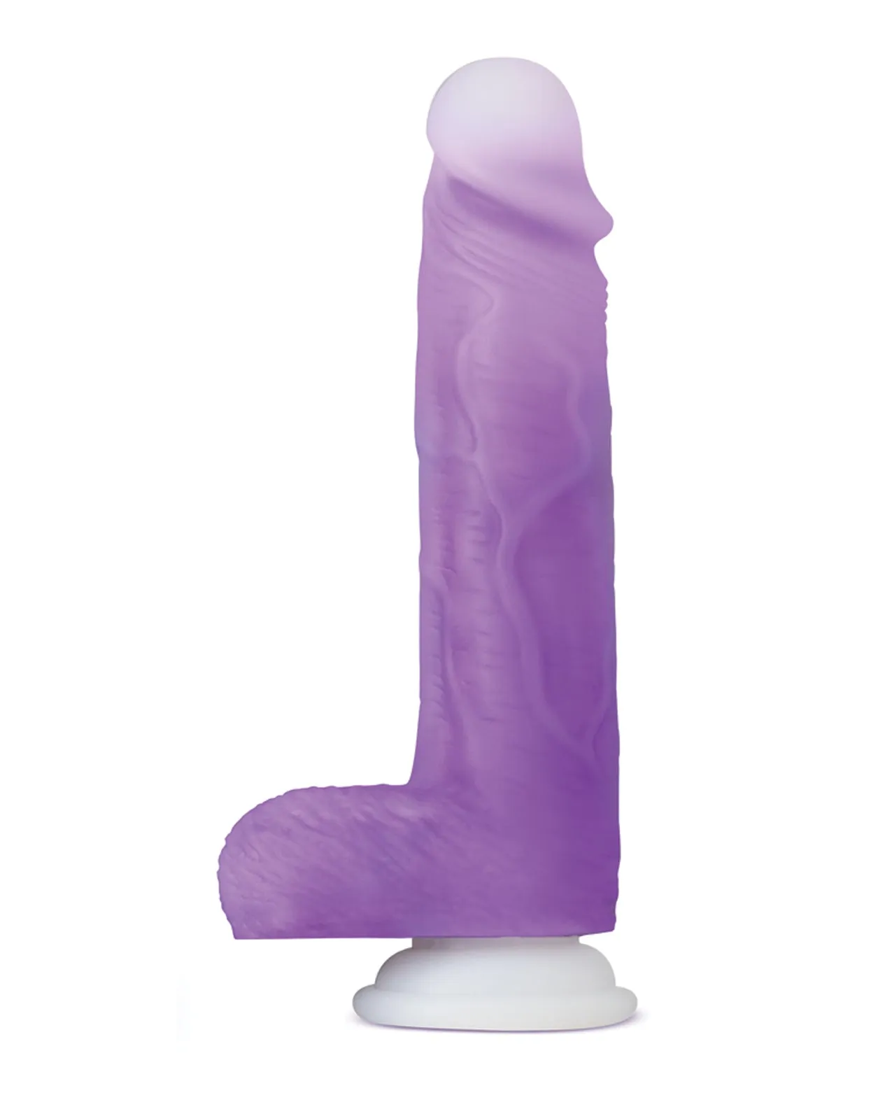 Blush Neo Elite Encore 8" Vibrating Dildo - Purple