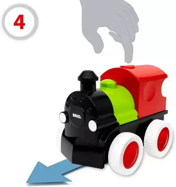 BRIO Steam & Go Train - Wooden Toy