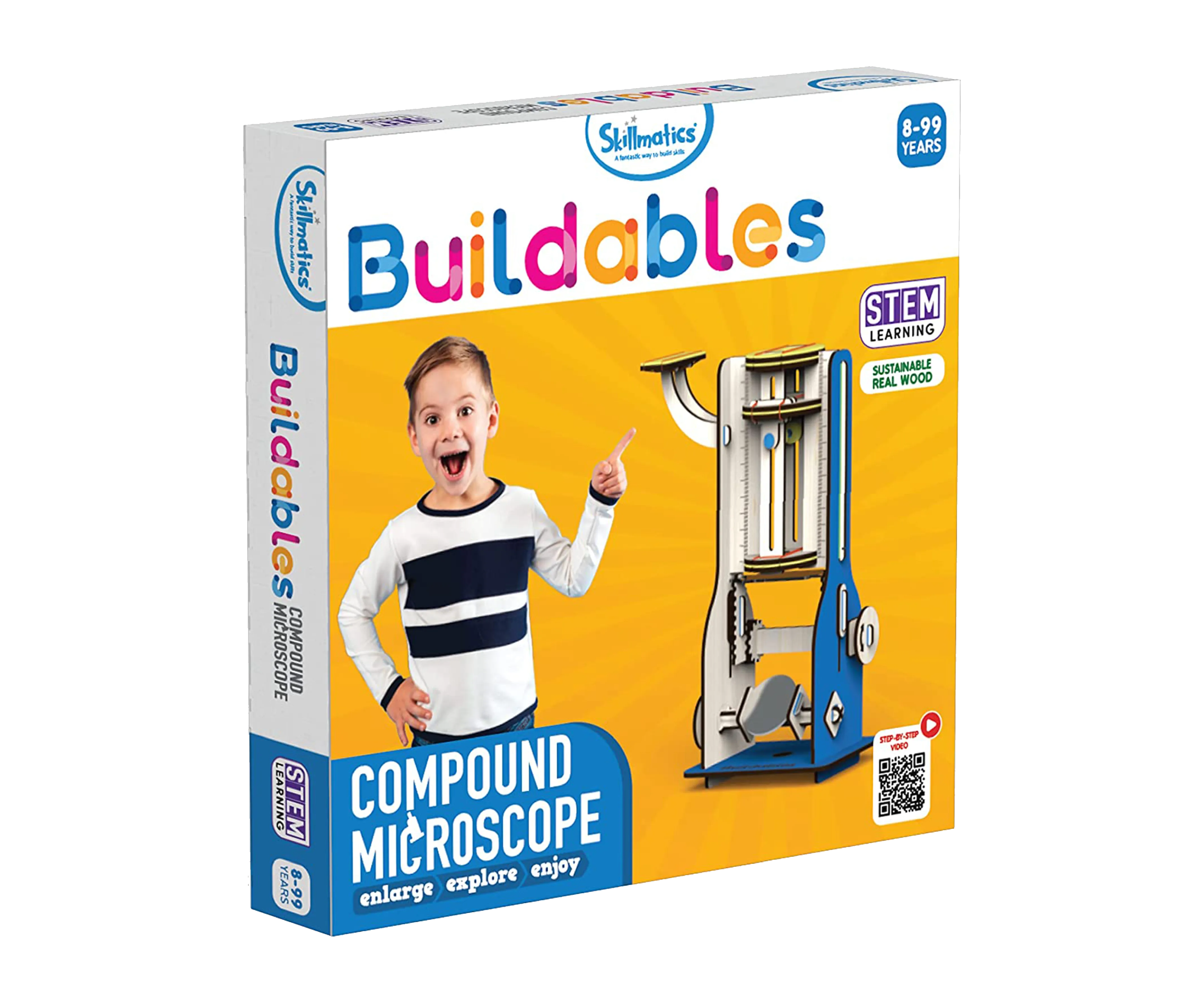 Buildables Compound Microscope | STEM Construction Toys (ages 8 )