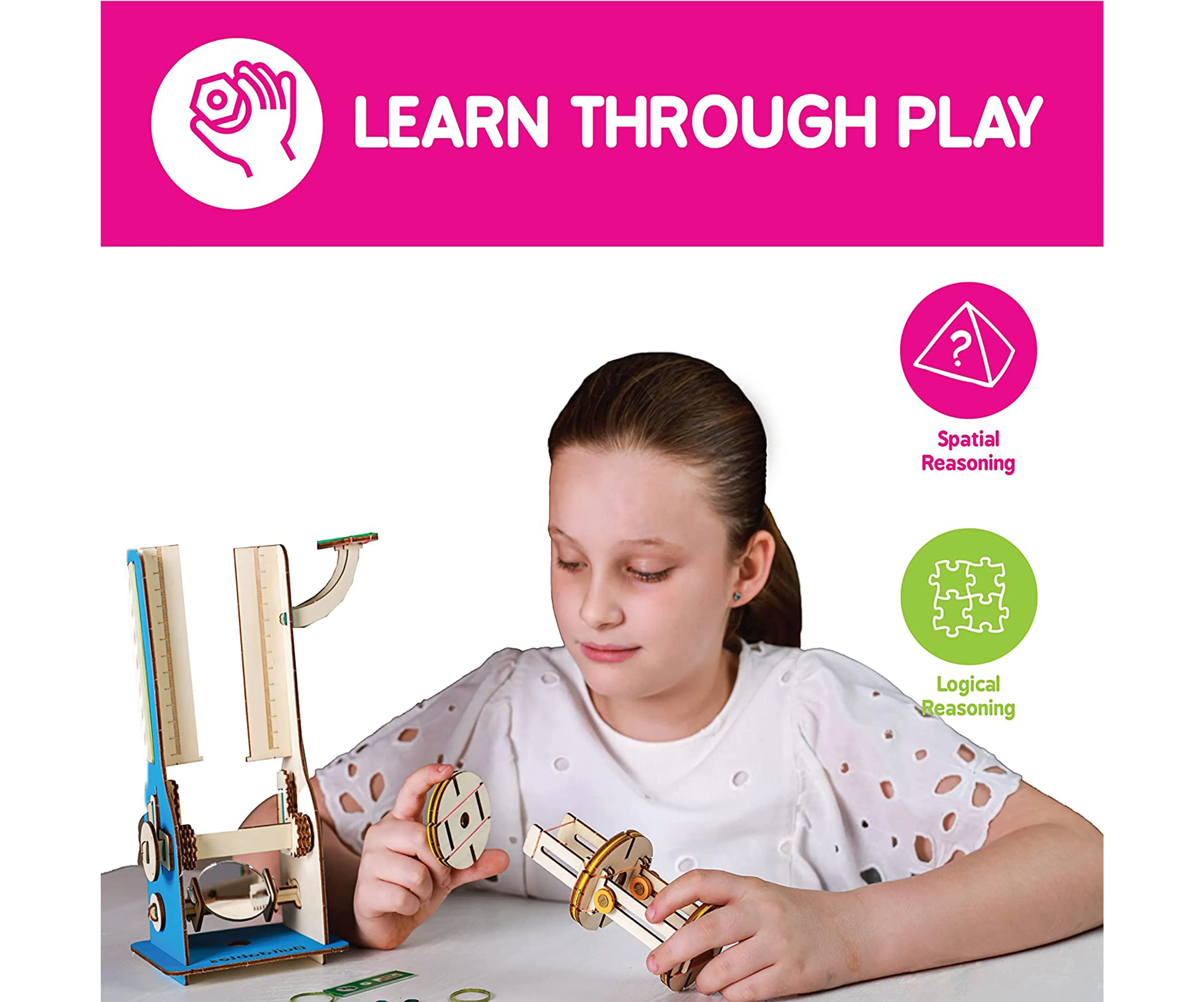 Buildables Compound Microscope | STEM Construction Toys (ages 8 )