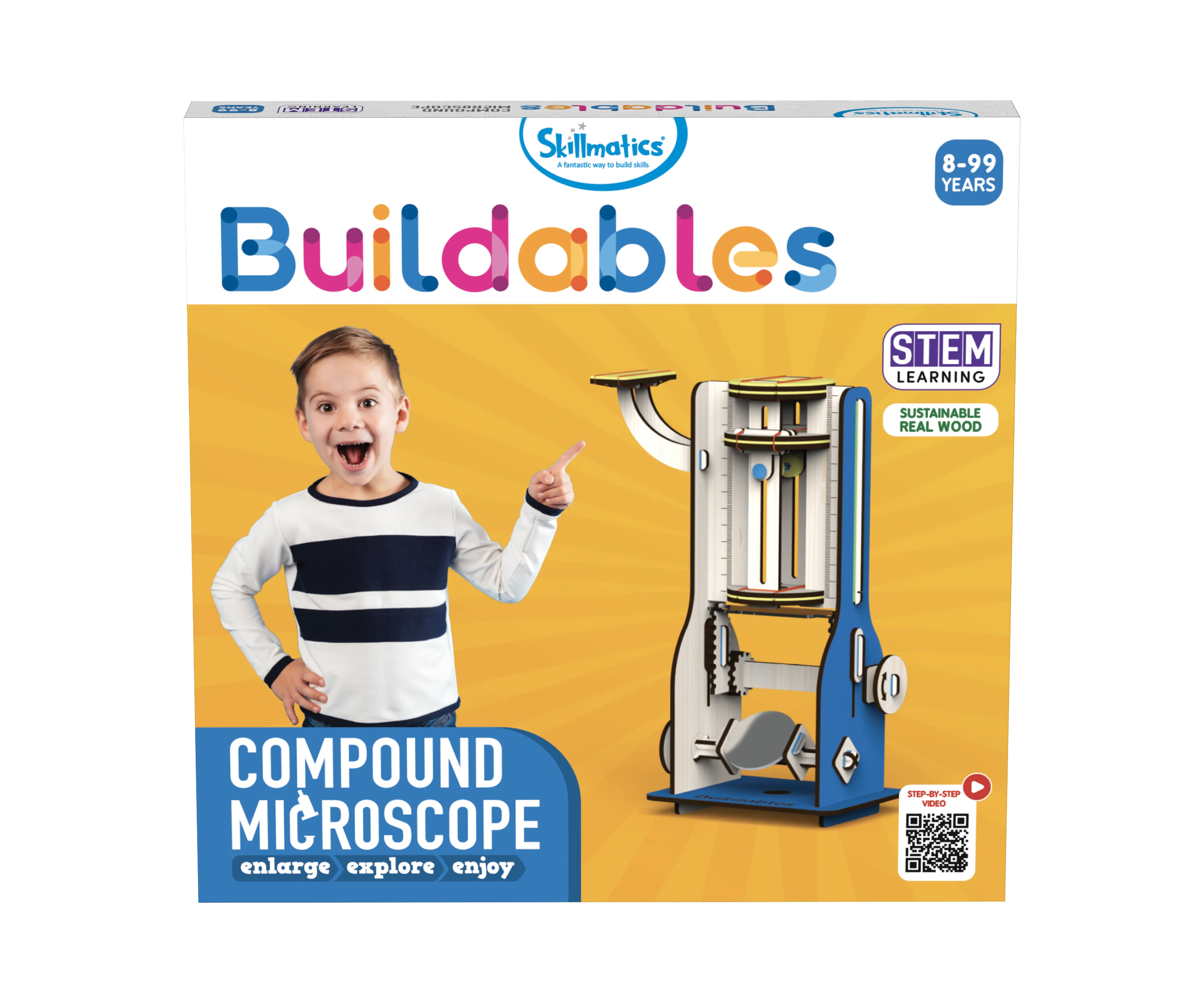 Buildables Compound Microscope | STEM Construction Toys (ages 8 )