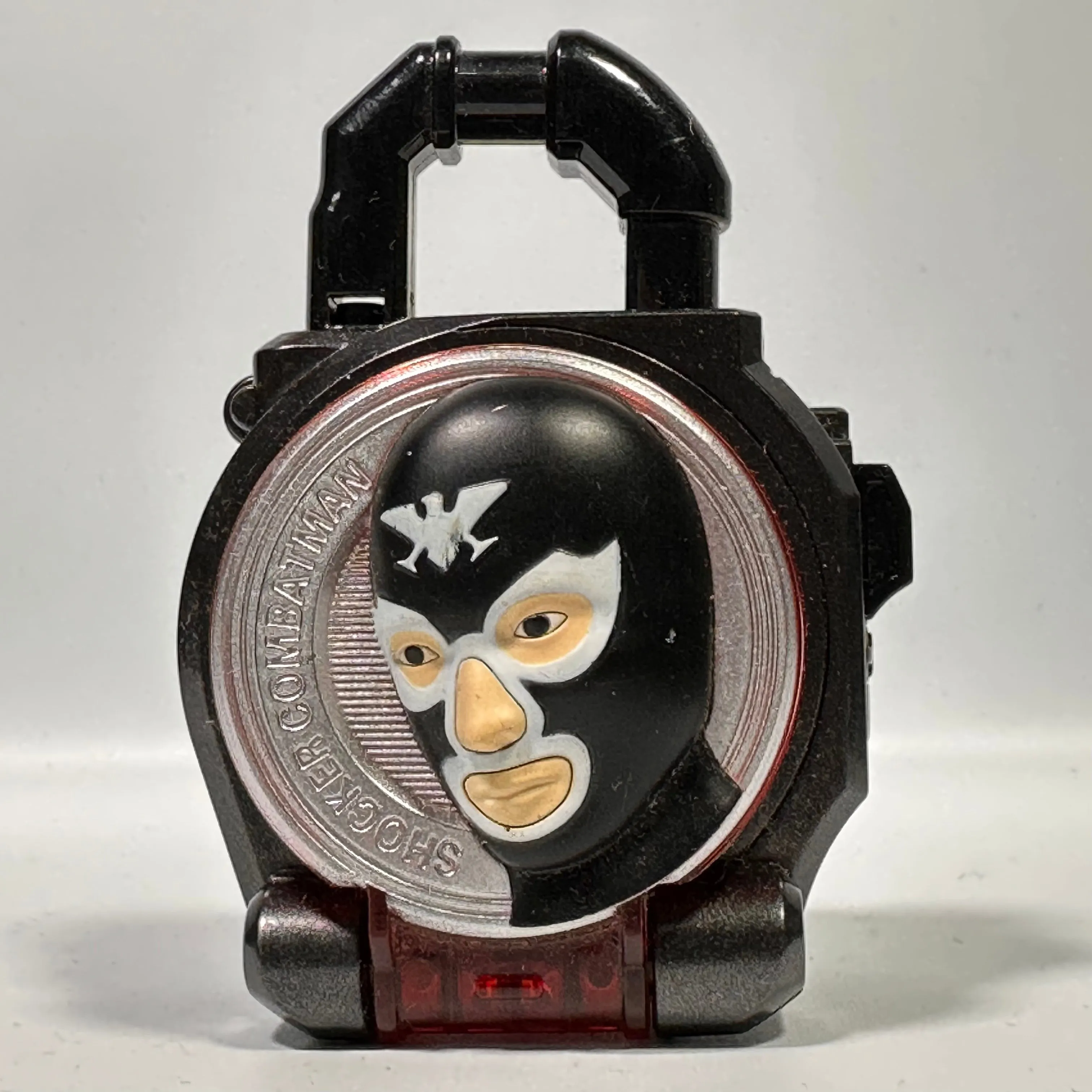 Capsule Toy Gaim Lock Seed Shocker Combatman