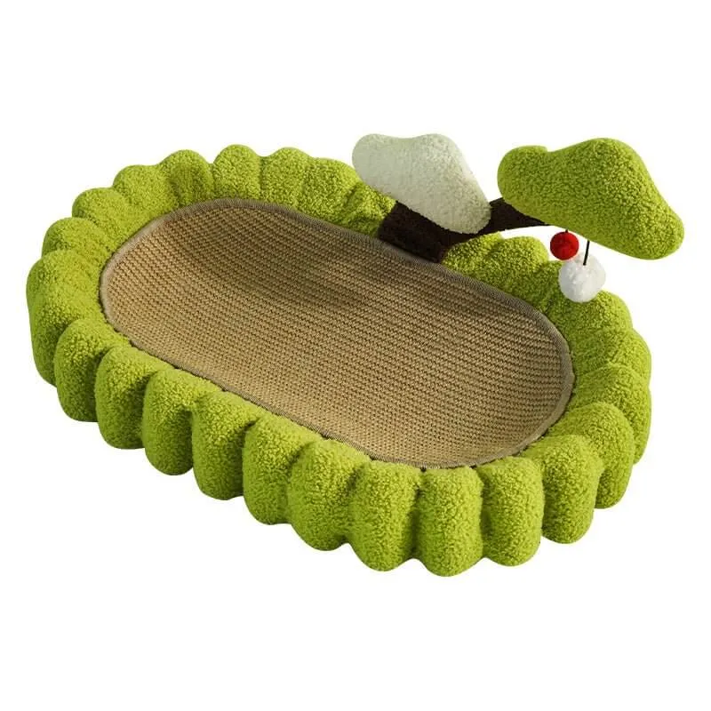 Cat Scratcher Cat Pad Bed Scratching Board Sisal Bowl