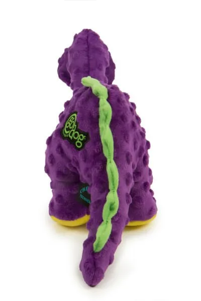 Dinos Purple Bruto Brontosaurus Dog Toy