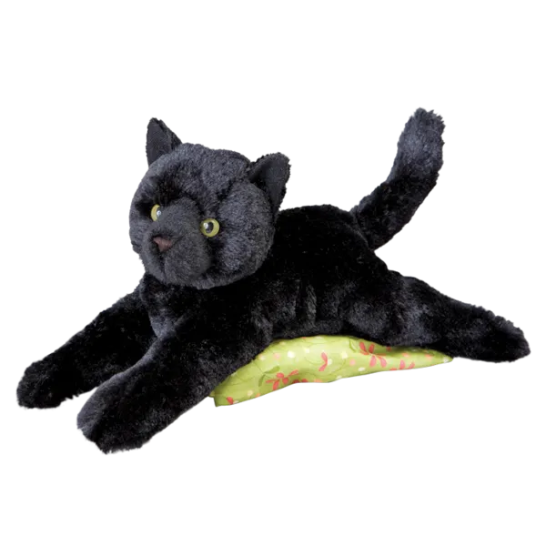 Douglas Tug Floppy Black Cat 14"