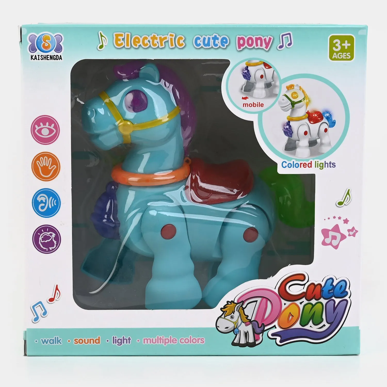 Electric Light & Music Walking Horse Toy