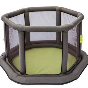 EverEarth SafetyCore Inflatable Playard - Grey