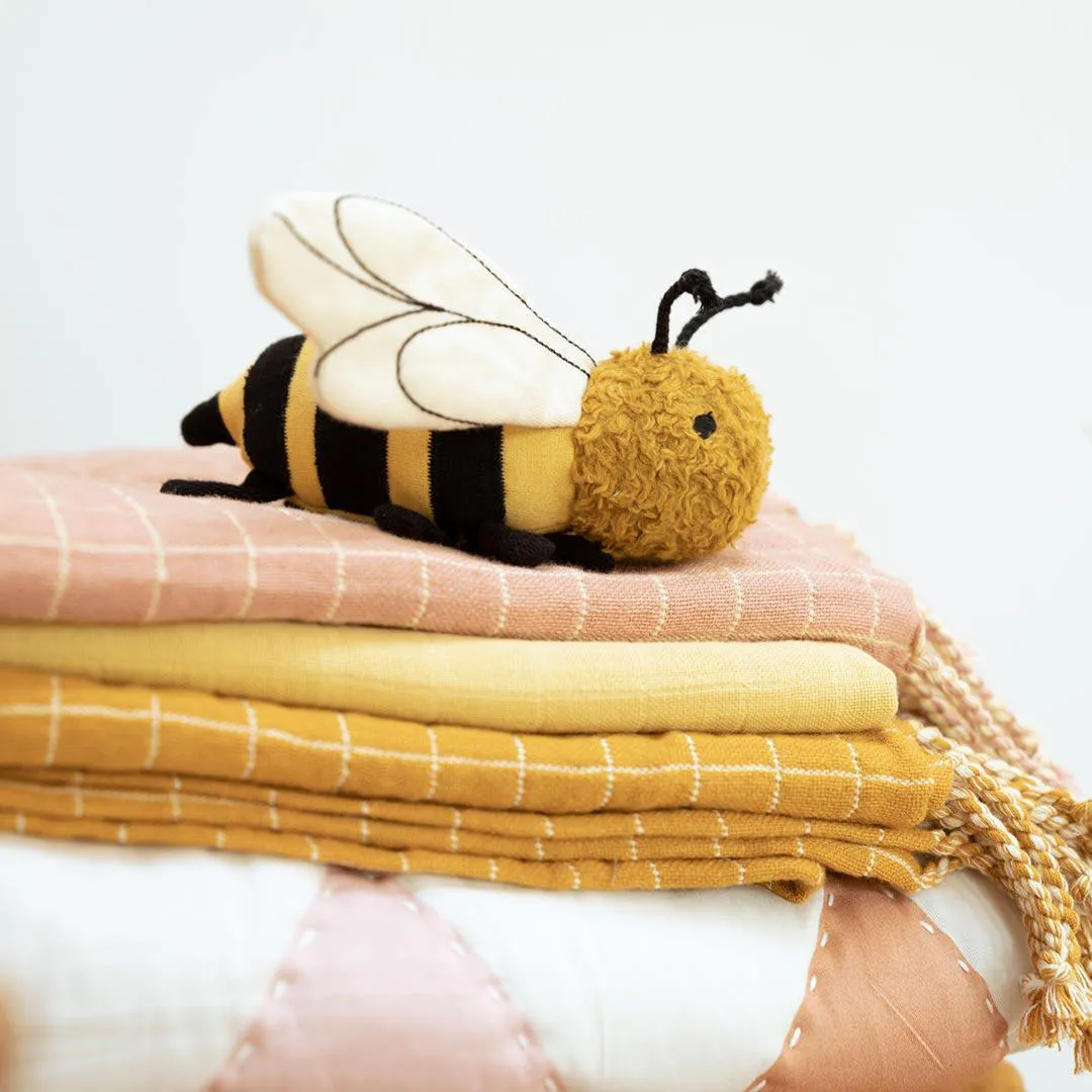 FABELAB Animal Rattle - Bolette Bee