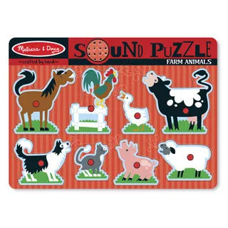 Farm Animals Sound Puzzle