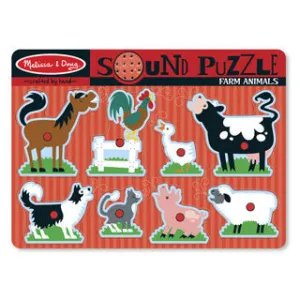 Farm Animals Sound Puzzle