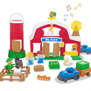 Farm House Toys Playset