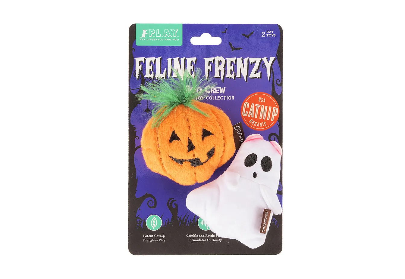 Feline Frenzy Boo Crew Toy Set