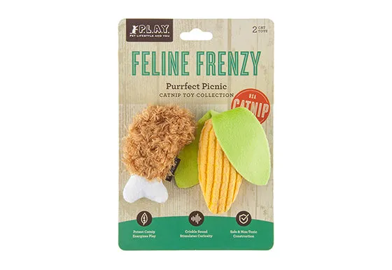 Feline Frenzy Plush Toy Collection