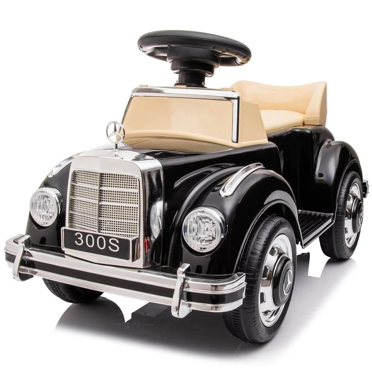 Freddo Toys 6V Mercedes Benz 300S 1 Seater Mini Ride-On Car for Kids