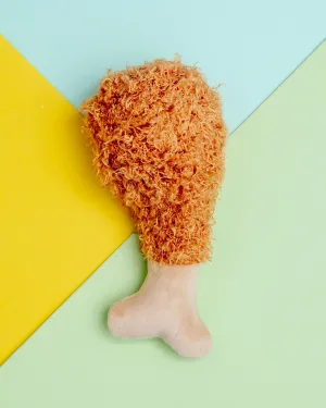 Fried Chicken Dog Plush Toy