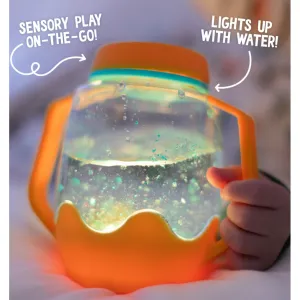 Glo Pals - Orange Sensory Play Jar