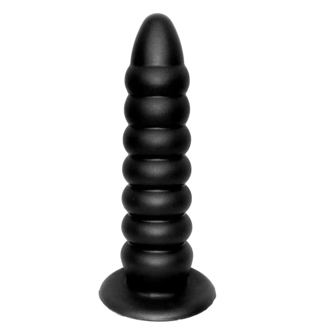 Huge Anal Dildo Butt Plug - Big Threads Silicone Dildos Suction Cup Hands Free Play