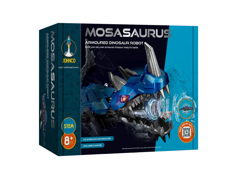 Johnco - Mosasaurus - Armoured Dinosaur Robot