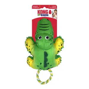 KONG Cozie Tuggz Alligator Dog Toy