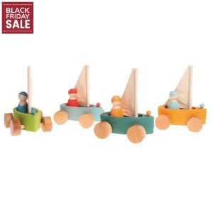 Land Yacht with Sailor, Small