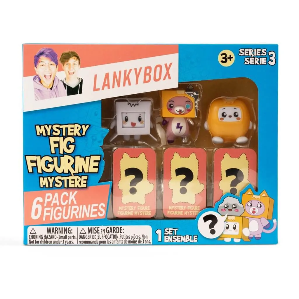 Lankybox Mystery Figures 6 Pack S3