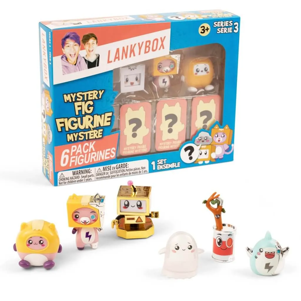 Lankybox Mystery Figures 6 Pack S3