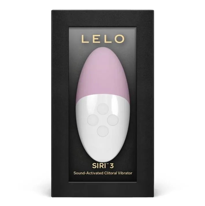 Lelo Siri 3 Sound-Activated Clitoral Vibrator Soft Pink