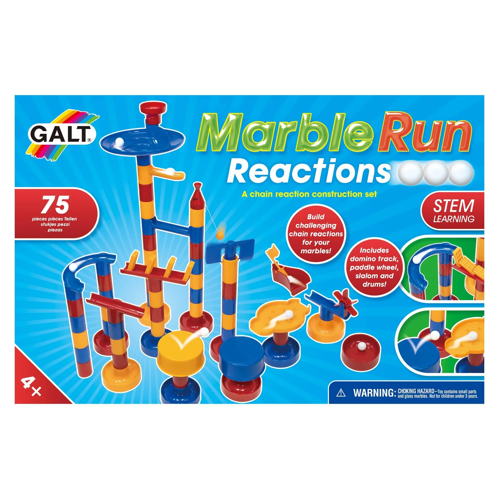 Marble Run Reaction - Chain Reaction Kit