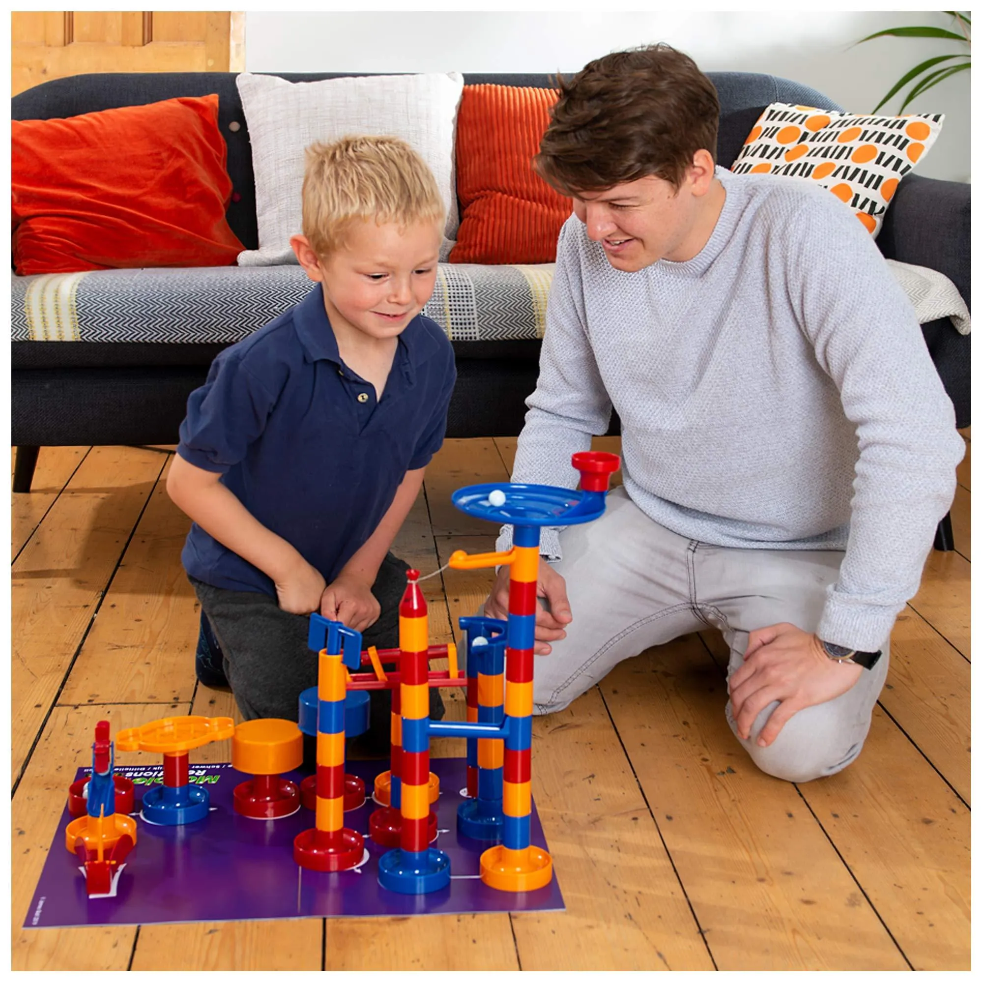 Marble Run Reaction - Chain Reaction Kit