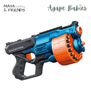 Maya & Friends Soft Foam Bullet Blaster Toy