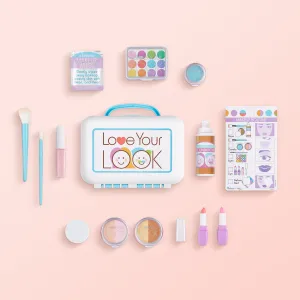 Melissa & Doug Love Your Look Pretend Makeup Kit Play Set Ð 16 Pieces for Mess-Free Pretend Play (DOES NOT CONTAIN REAL COSMETICS)