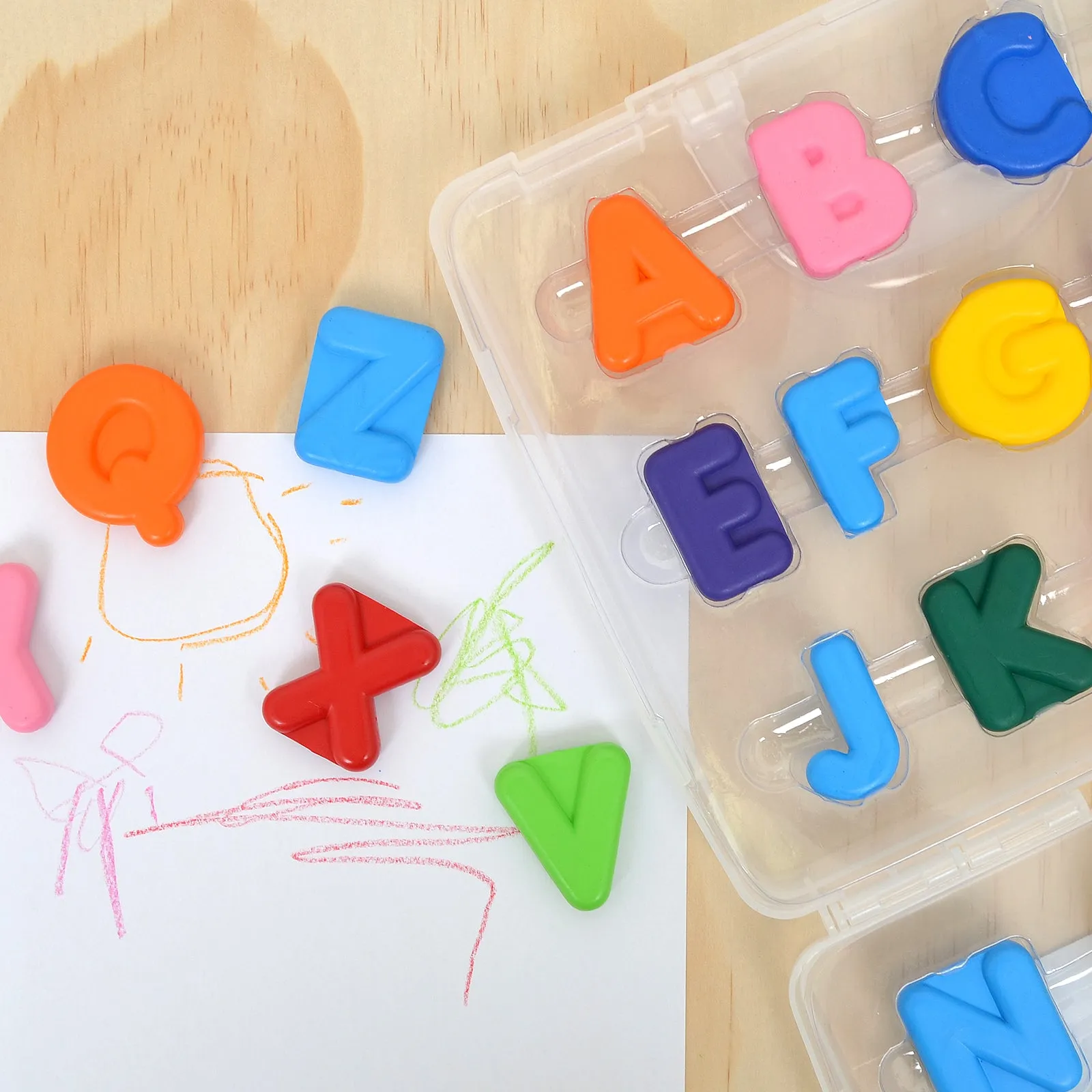 Micador Early StART Alphabet Wax Crayons