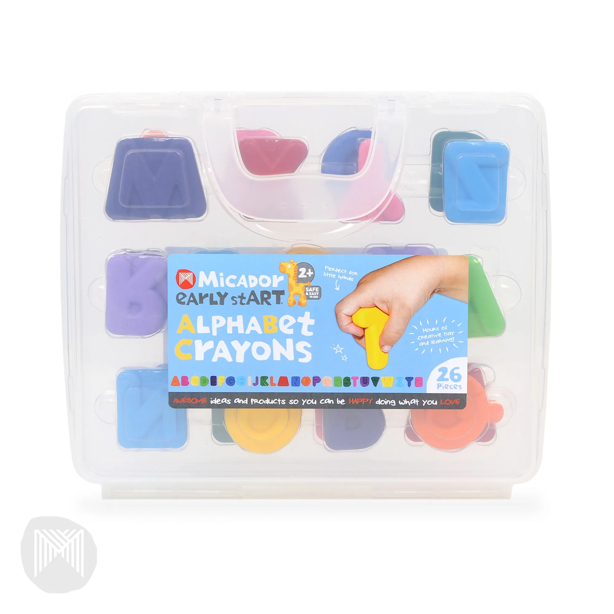 Micador Early StART Alphabet Wax Crayons