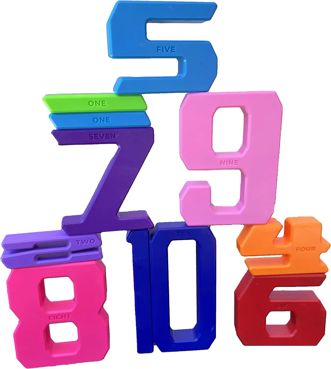 Number Blocks & Counting Coins 44 Piece Set