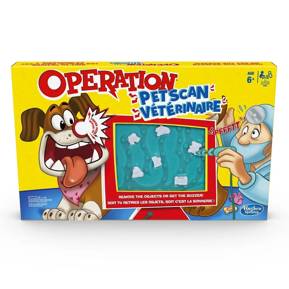 Operation Pet Scan Board Game