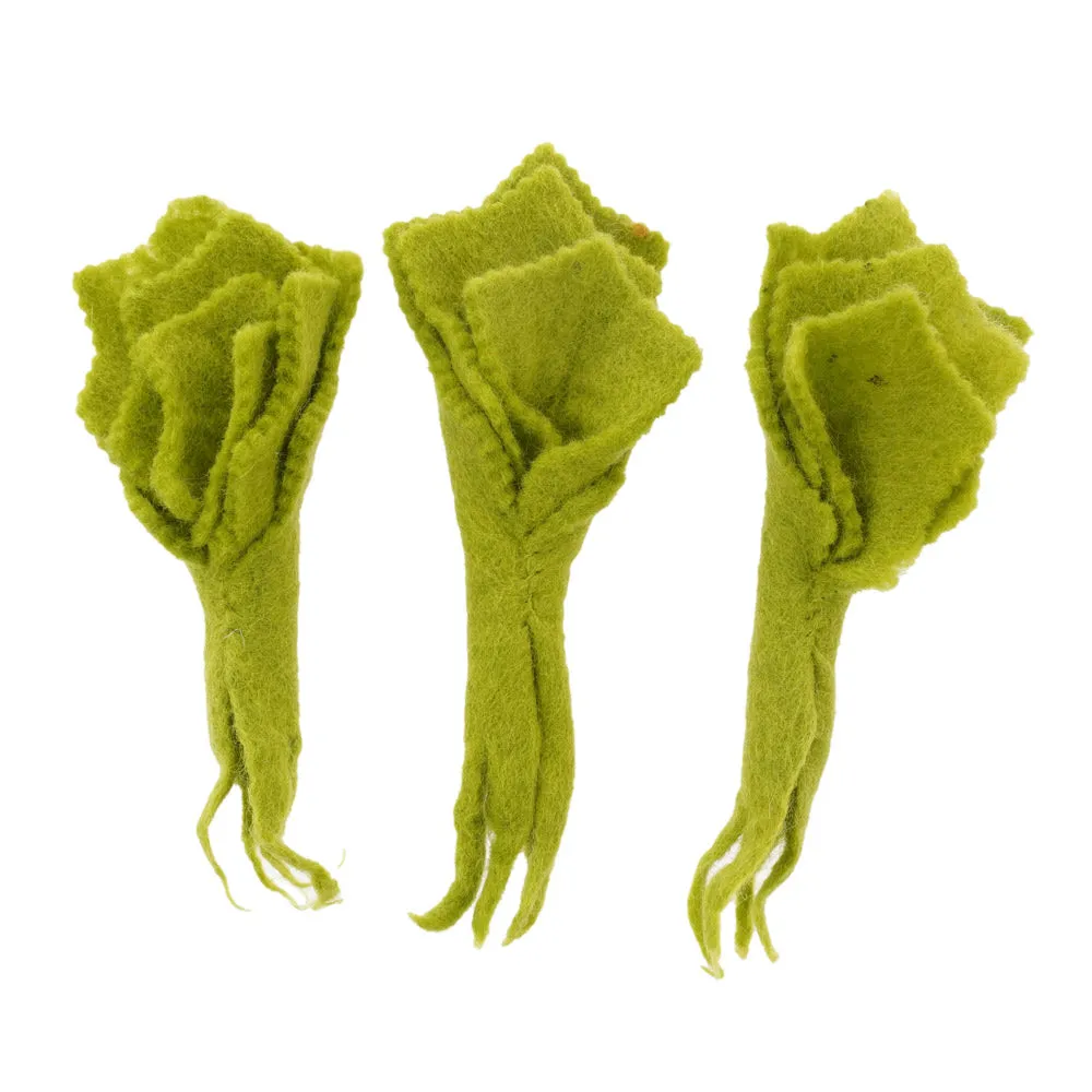 Papoose Toys Mini Felt Lettuce