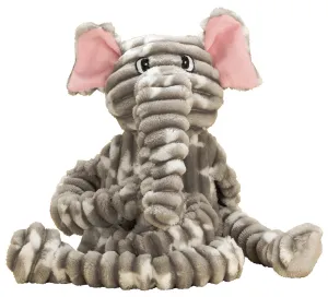 Patchwork Pet Ellie the Elephant Soft Plush Dog Toy - Cuddle-Friendly, Squeaky Toy for Dogs of All Sizes