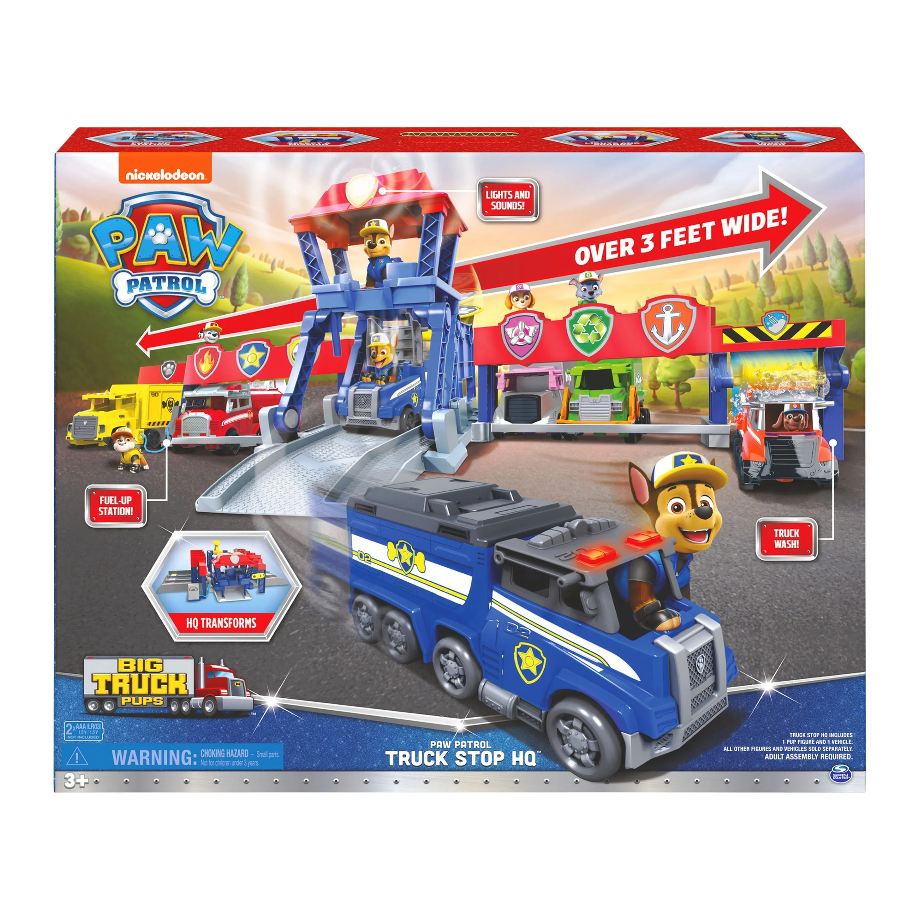 PAW Patrol Big Truck Pups Truck Stop HQ