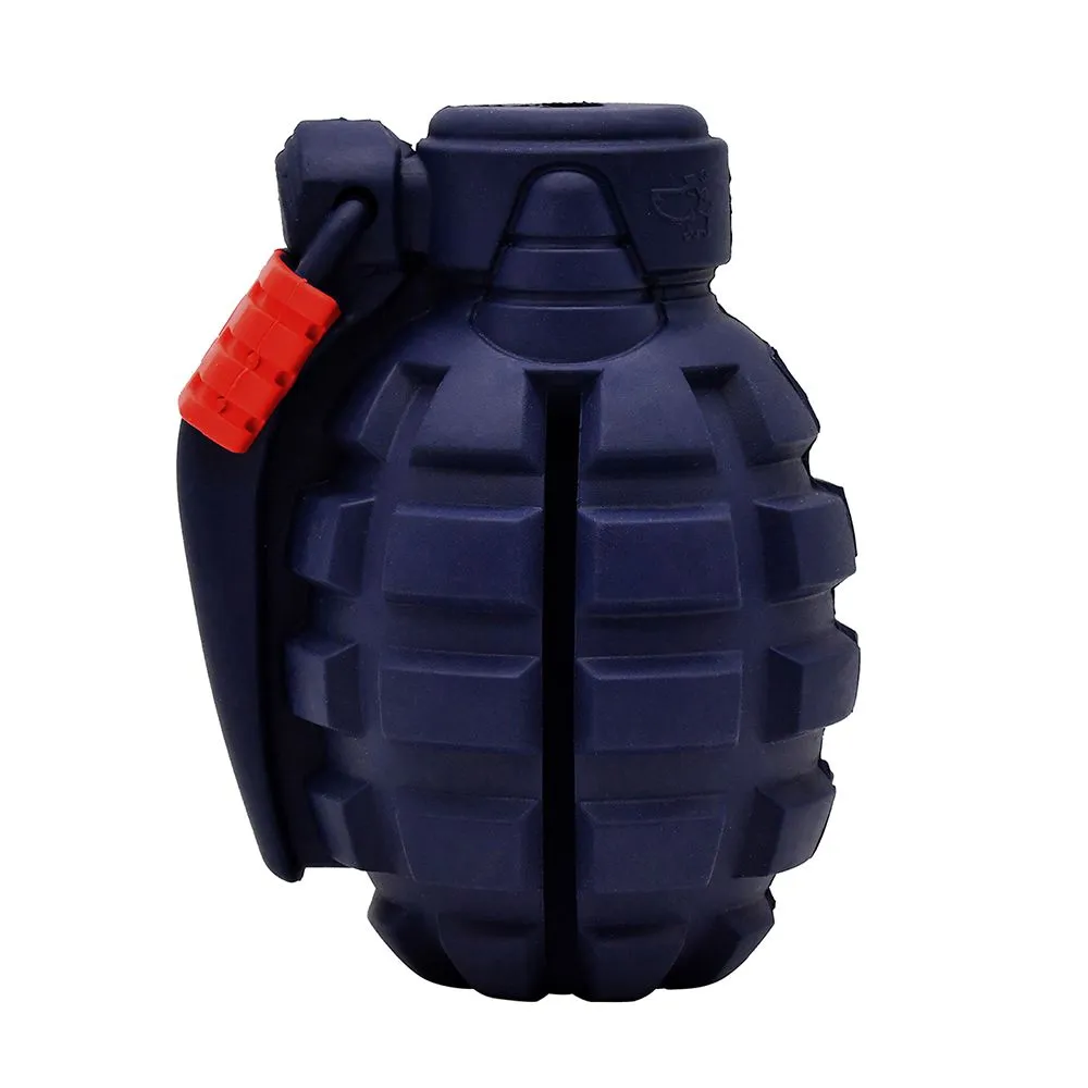 Petopia Tough Hand Grenade Rubber Dog Toy