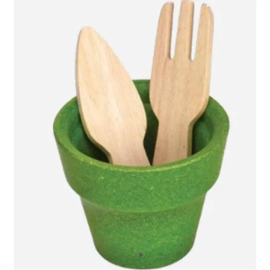 Plan Toys Flower Pot Set