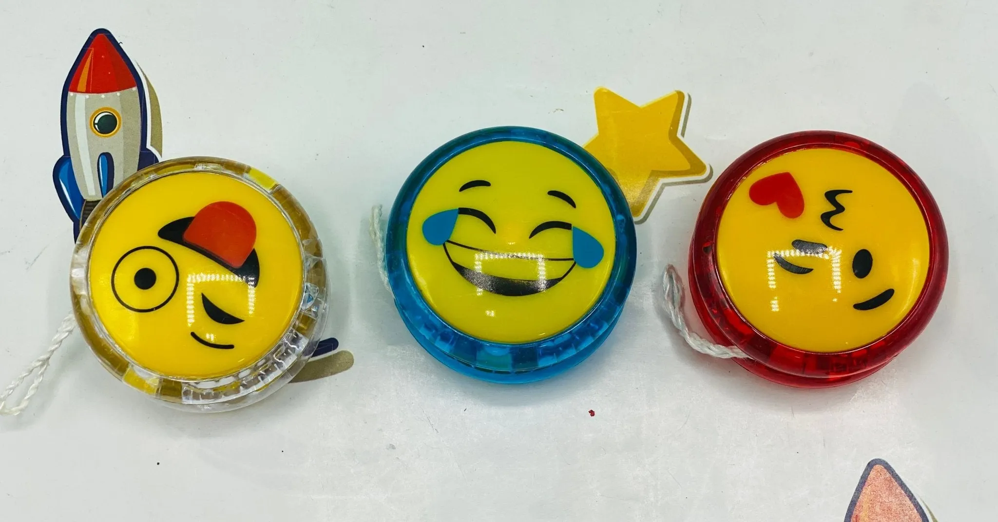 Plastic Smiley Yoyo for Kids