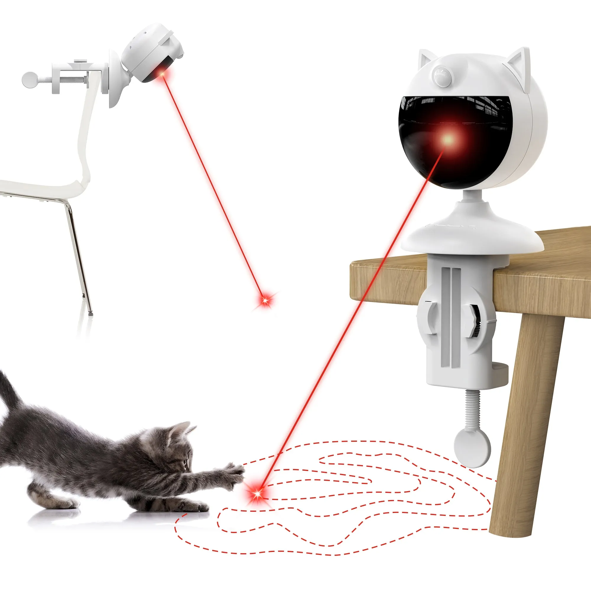 Potaroma Smart Sensor Cat Laser Toys Interactive