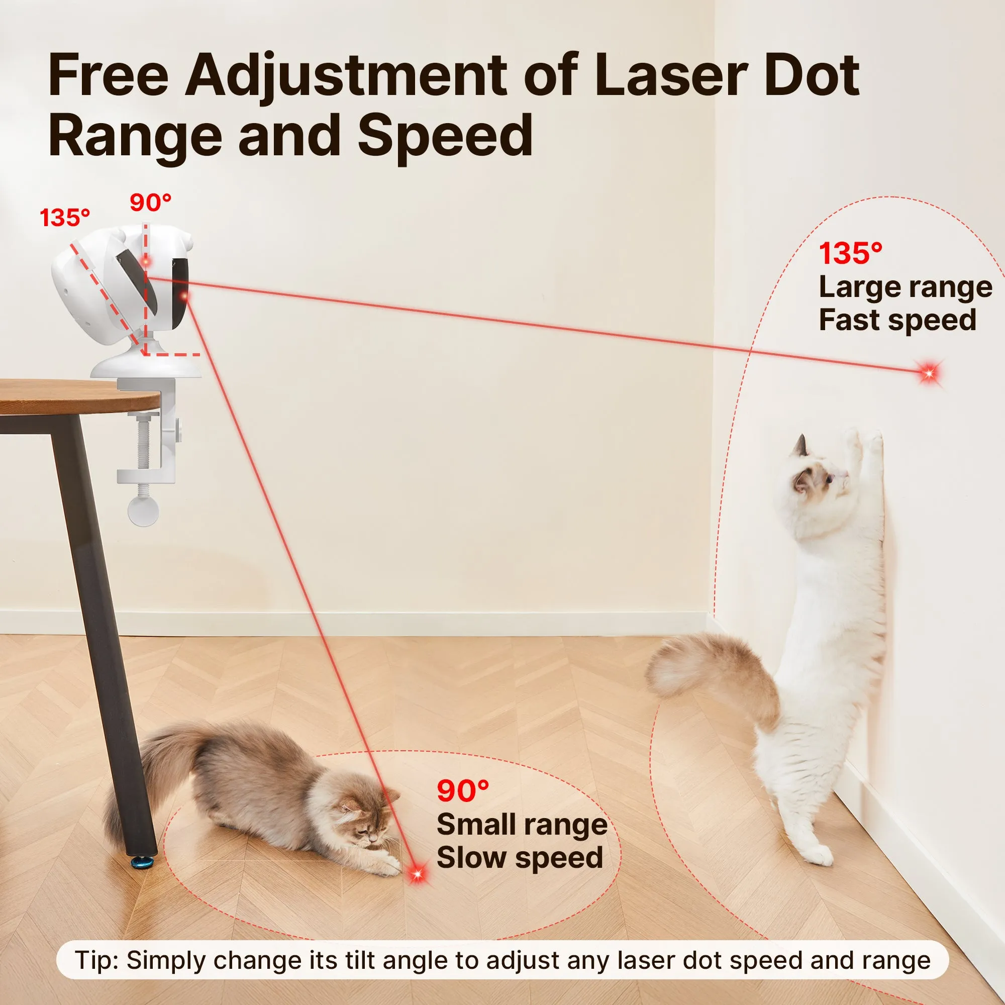 Potaroma Smart Sensor Cat Laser Toys Interactive