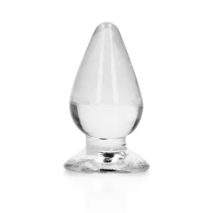 Realrock Crystal Clear Anal Plug 4.5&#39;&#39; Transparent